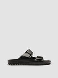 AGORA' 002 - Black Leather Sandals Men Officine Creative - 1