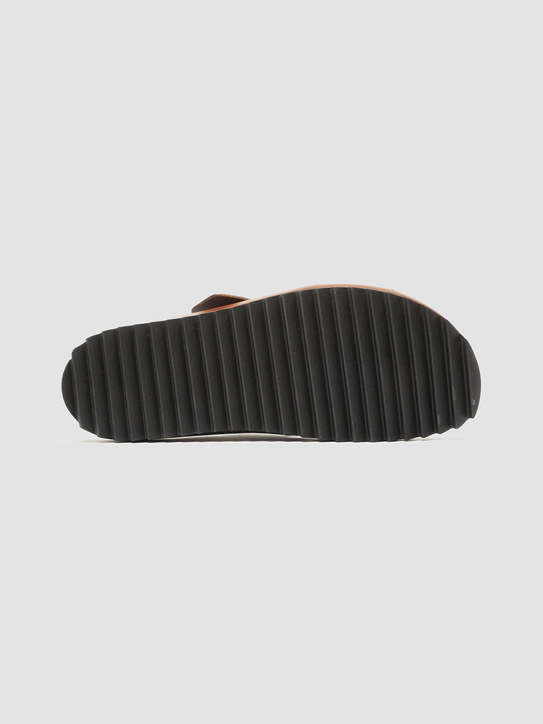 AGORA’ 006 - Dark Brown Leather Sandals  Men Officine Creative - 5