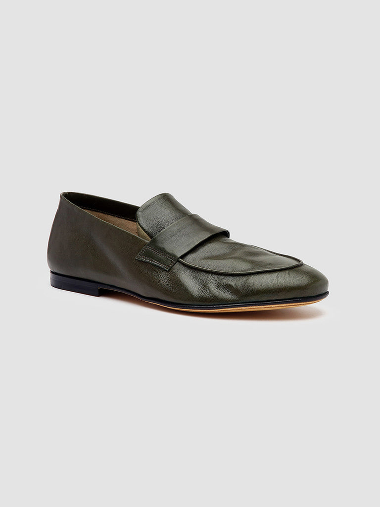 AIRTO 001 - Green Leather Penny Loafers Men Officine Creative - 3