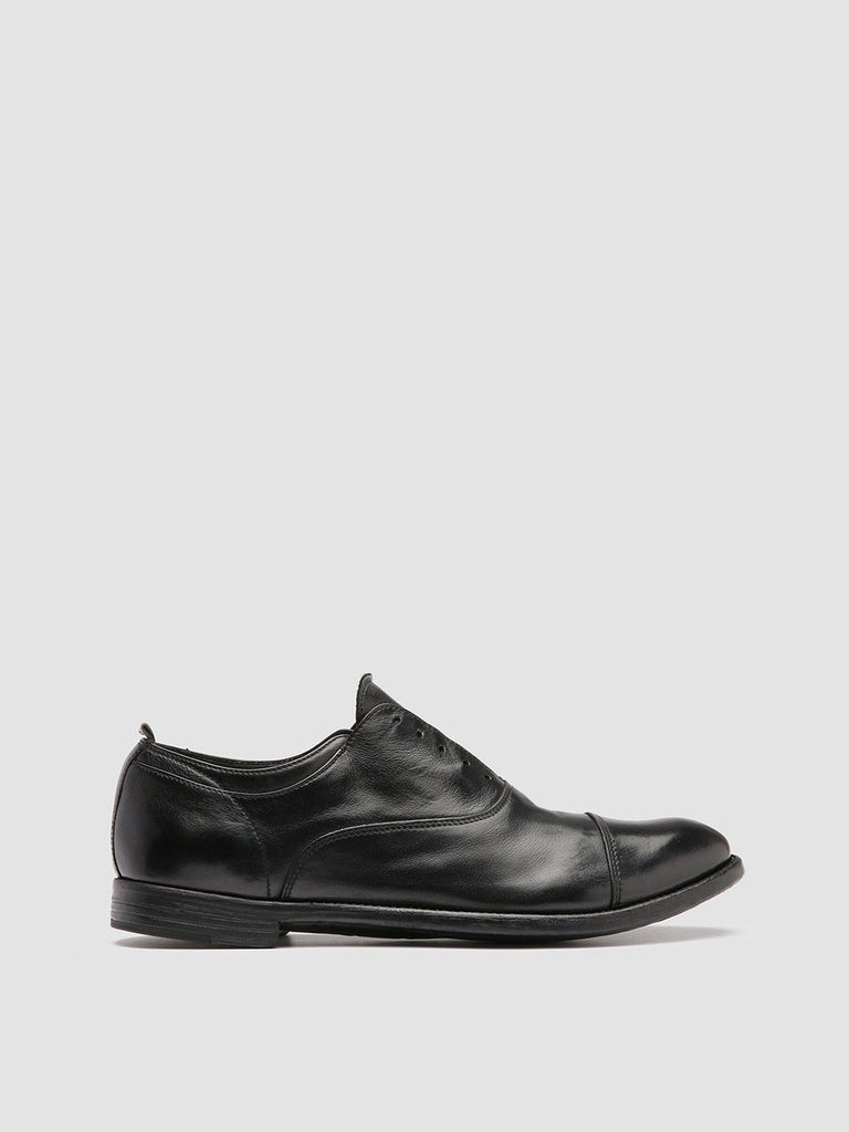 bestuurder routine reguleren ARC 501 - Black Leather Oxford Shoes – Officine Creative