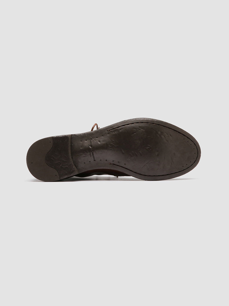 Men's Brown Leather Ankle Boots: ARC 513 – Officine Creative EU