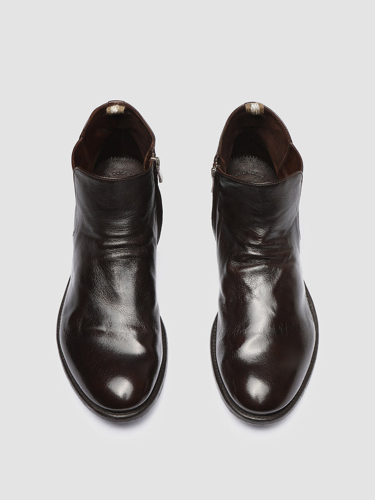 ARC 514 - Dark Brown Leather Chelsea Boots  Men Officine Creative - 2