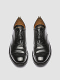 BALANCE 006 - Black Leather Oxford Shoes Men Officine Creative - 2