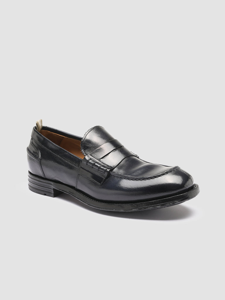 BALANCE 011 - Blue Leather Penny Loafers men Officine Creative - 3
