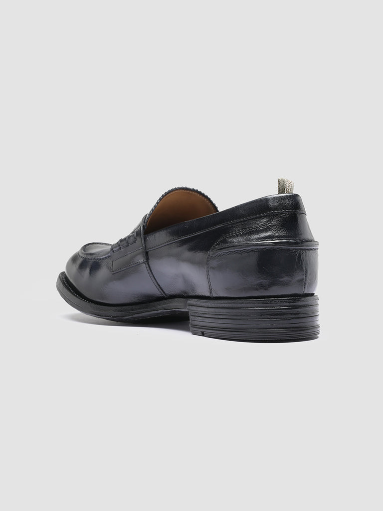 BALANCE 011 - Blue Leather Penny Loafers men Officine Creative - 4