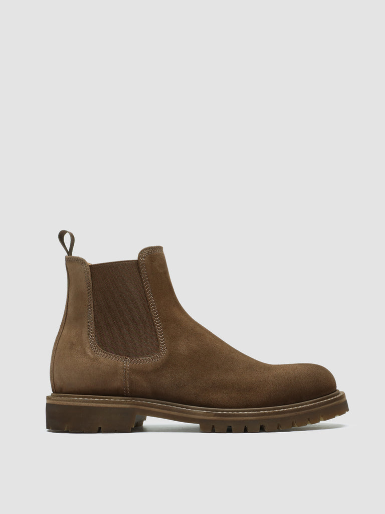 BOSS 004 - Brown Suede Chelsea Boots