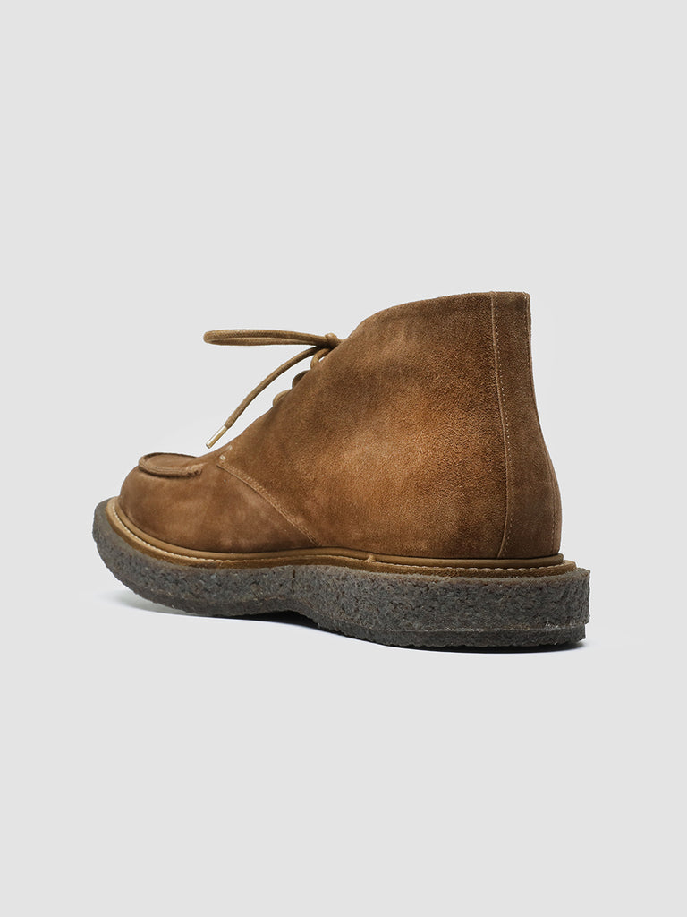 Men's Brown Suede Chukka Boots BULLET 001 – Officine Creative EU