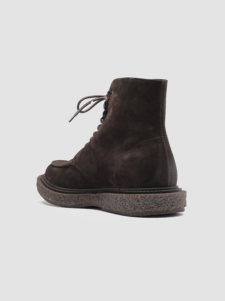 BULLET 008 - Brown Suede Ankle Boots Men Officine Creative - 4