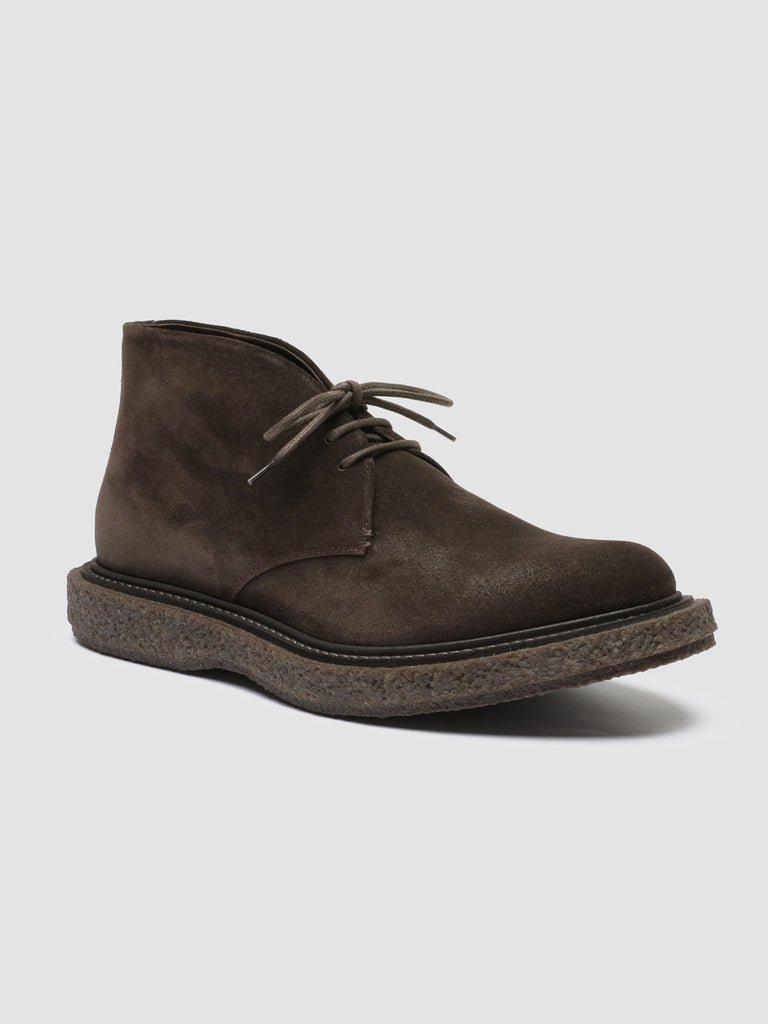 Men's Brown Suede Chukka Boots BULLET 017 – Officine Creative EU