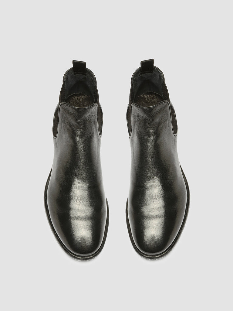 CETON 647 - Black Leather Chelsea Boots