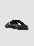 CHARRAT 003 - Black Leather Sandals  Men Officine Creative - 4