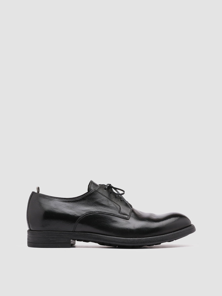 CHRONICLE 001 - Black Leather Derby Shoes Men Officine Creative - 1