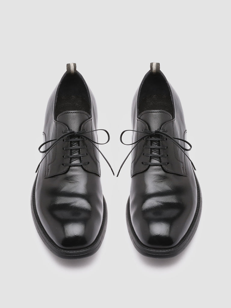 CHRONICLE 001 - Black Leather Derby Shoes Men Officine Creative - 2