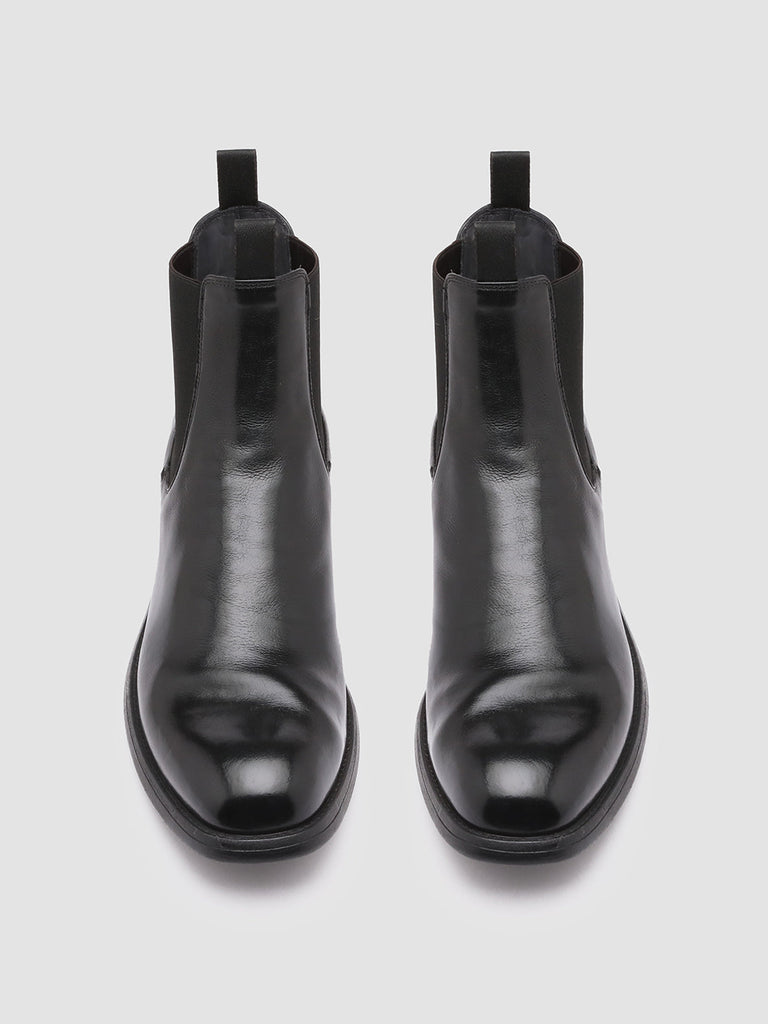 CHRONICLE 002 - Black Leather Chelsea Boots Men Officine Creative - 2