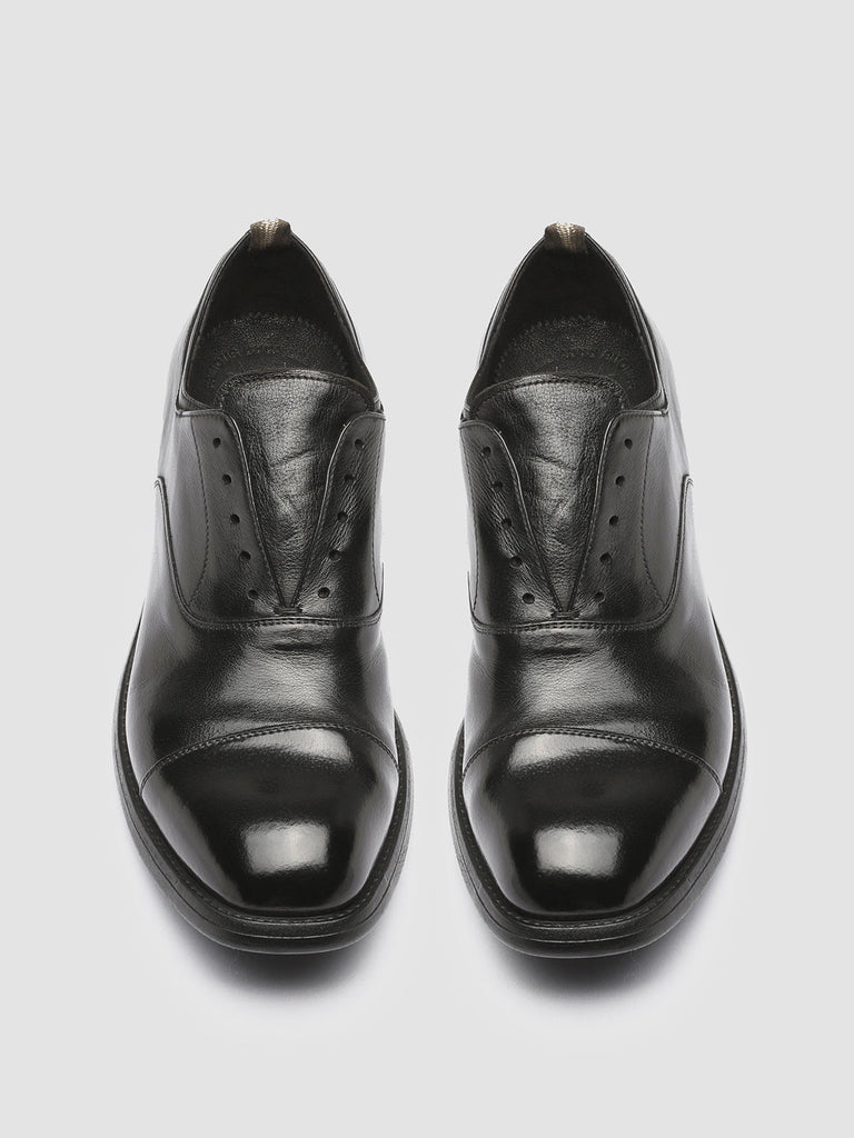 CHRONICLE 003 - Black Leather Oxford Shoes Men Officine Creative - 2