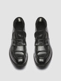 CHRONICLE 027 - Black Leather Ankle Boots Men Officine Creative - 2