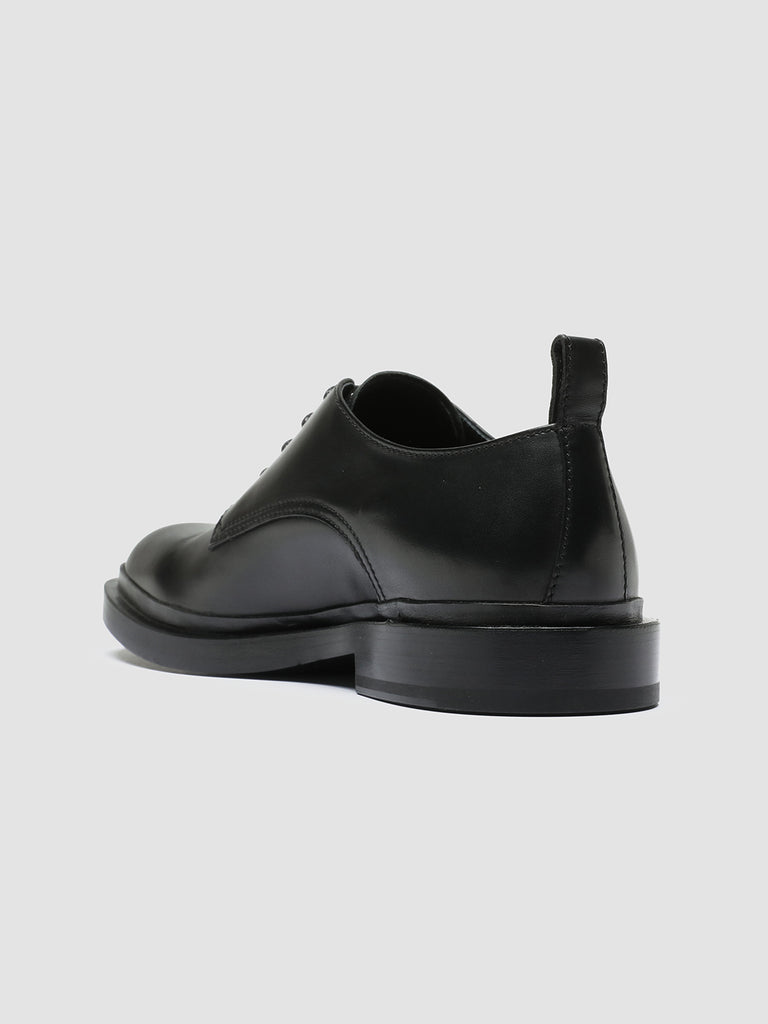 CONCRETE 003 - Black Leather Derby Shoes men Officine Creative - 4