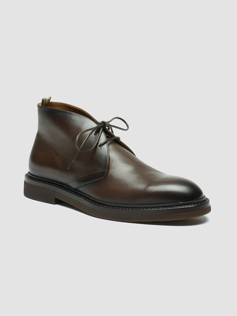 DUDE FLEXI 004 - Brown Leather Chukka Boots men Officine Creative - 3