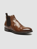 EMORY 012 - Brown  Leather Chelsea Boots Men Officine Creative - 3