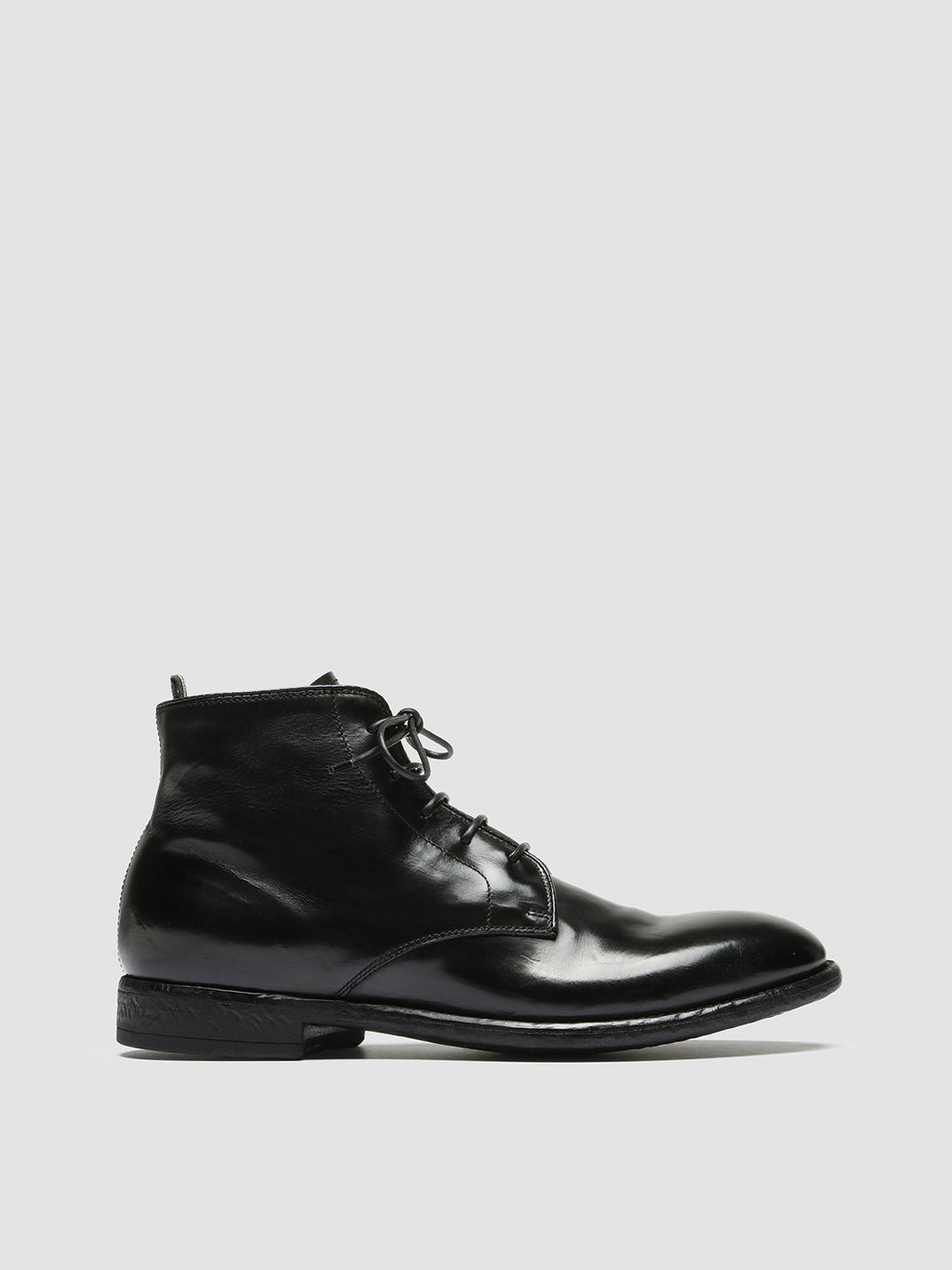 EMORY 023 - Black Leather Ankle Boots Men Officine Creative - 1