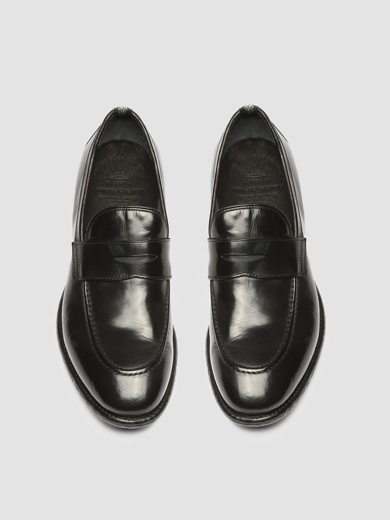EMORY 024 - Black Leather Loafers