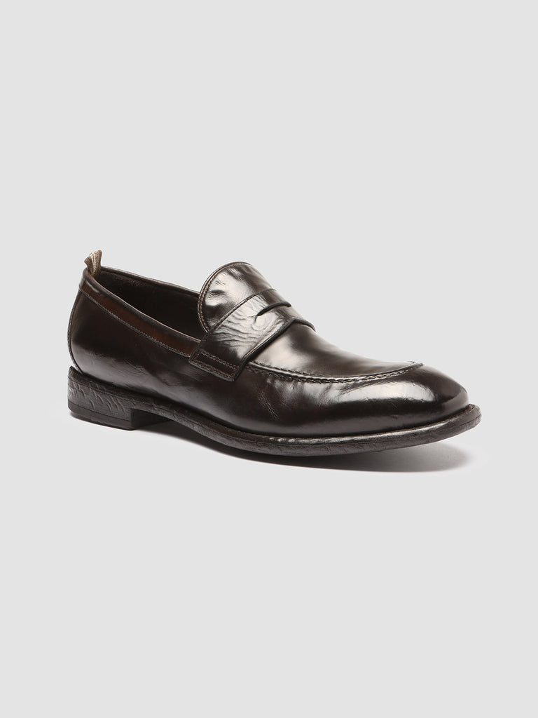 EMORY 024 - Brown Leather Loafers Men Officine Creative - 3