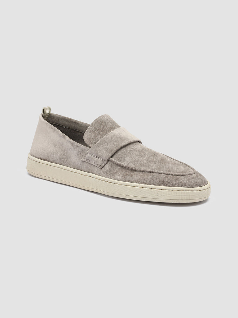 HERBIE 001 - Taupe Suede Penny Loafers  Men Officine Creative - 3