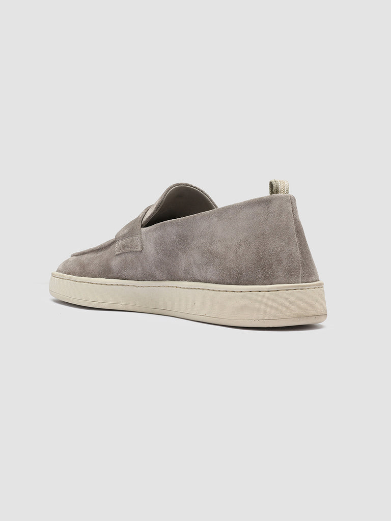 HERBIE 001 - Taupe Suede Penny Loafers  Men Officine Creative - 4