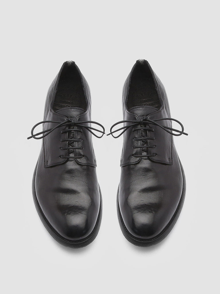 HIVE 008 - Black Leather Derby Shoes Men Officine Creative - 2