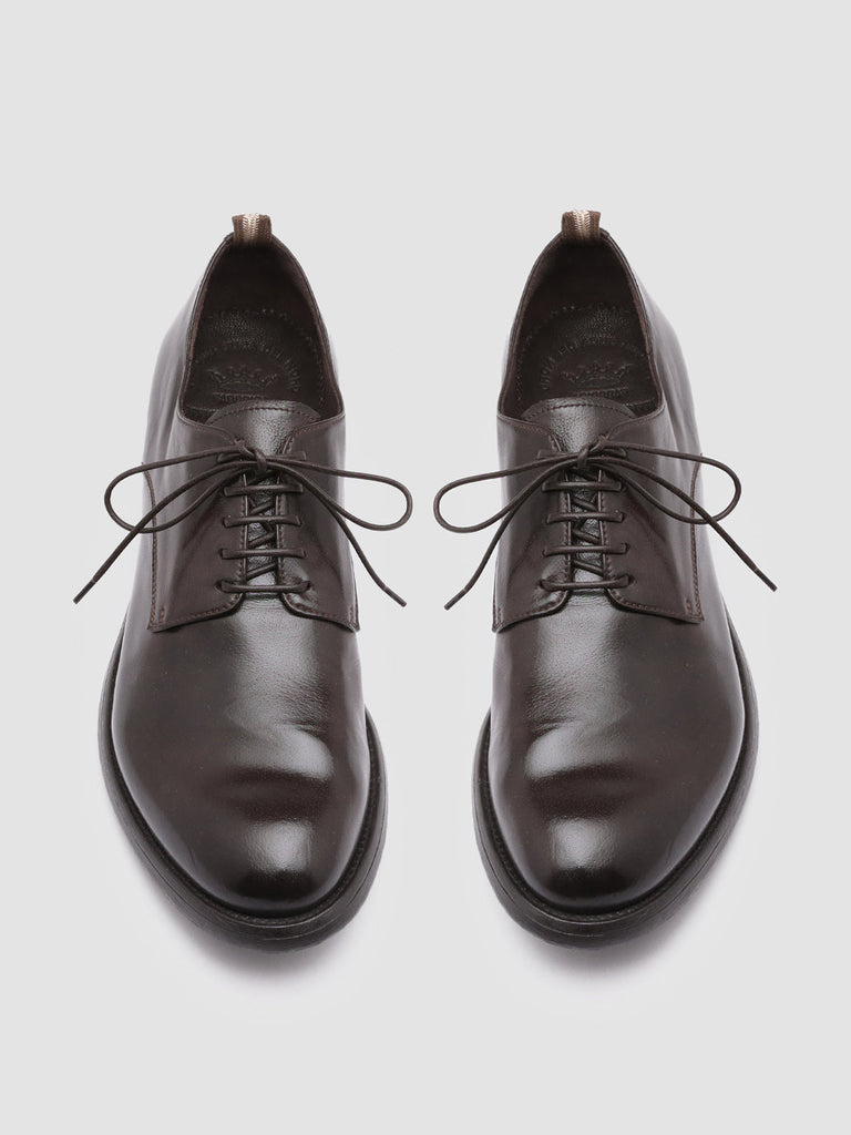 HIVE 008 - Brown Leather Derby Shoes
