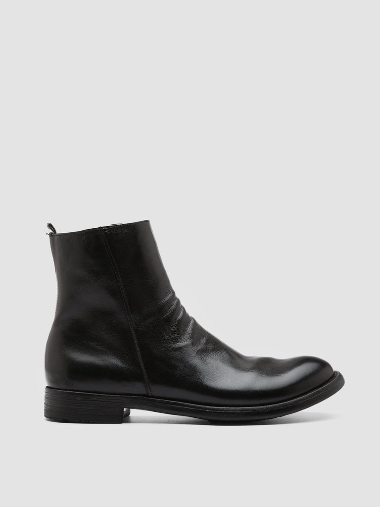 HIVE 010 - Black Leather Boots Men Officine Creative - 1