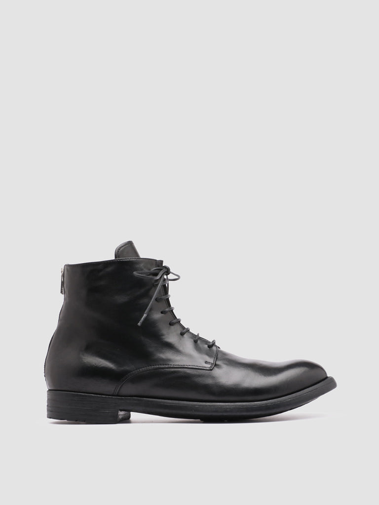 HIVE 016 - Black Leather Boots Men Officine Creative - 1