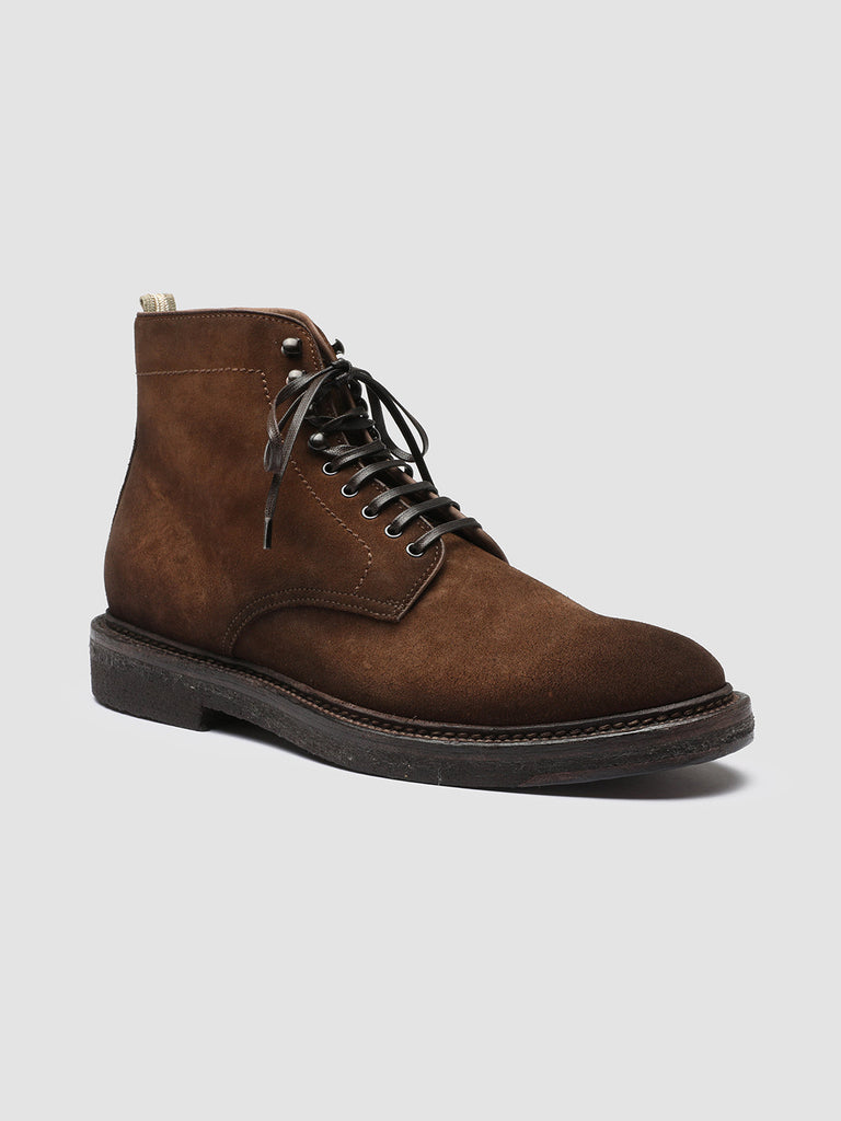 HOPKINS CREPE 107 - Brown Suede Ankle Boots Men Officine Creative - 3