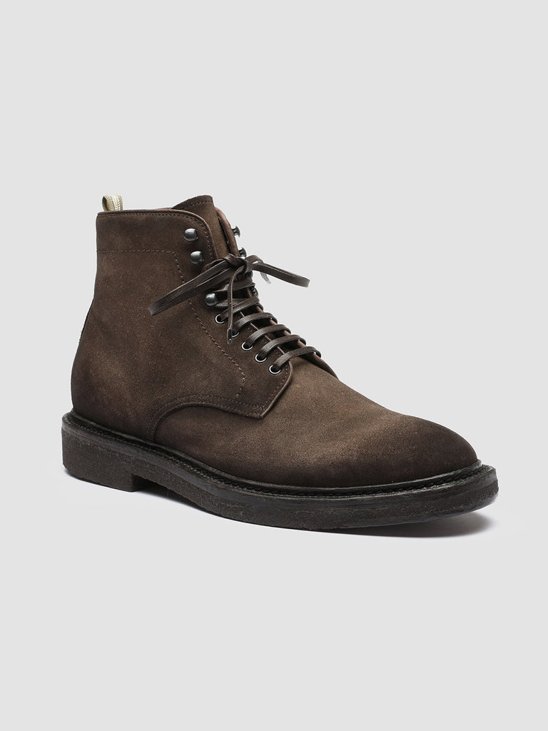 HOPKINS CREPE 107 - Brown Suede Ankle Boots Men Officine Creative - 3