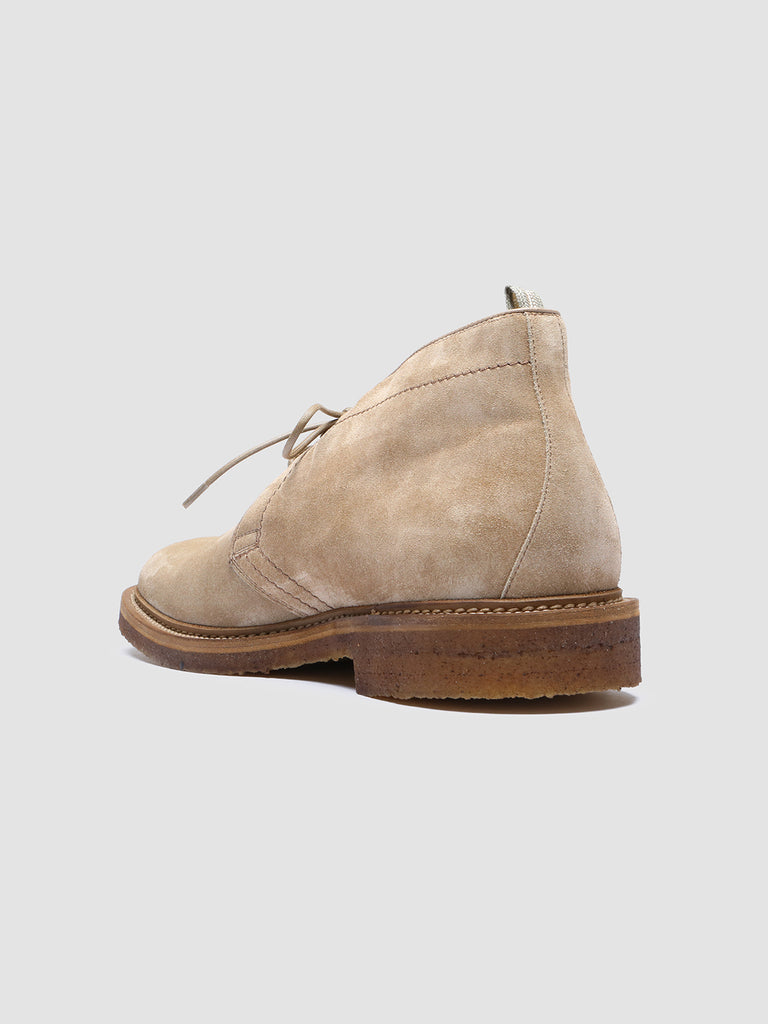 HOPKINS CREPE 114 - Taupe Suede Chukka Boots  Men Officine Creative - 4