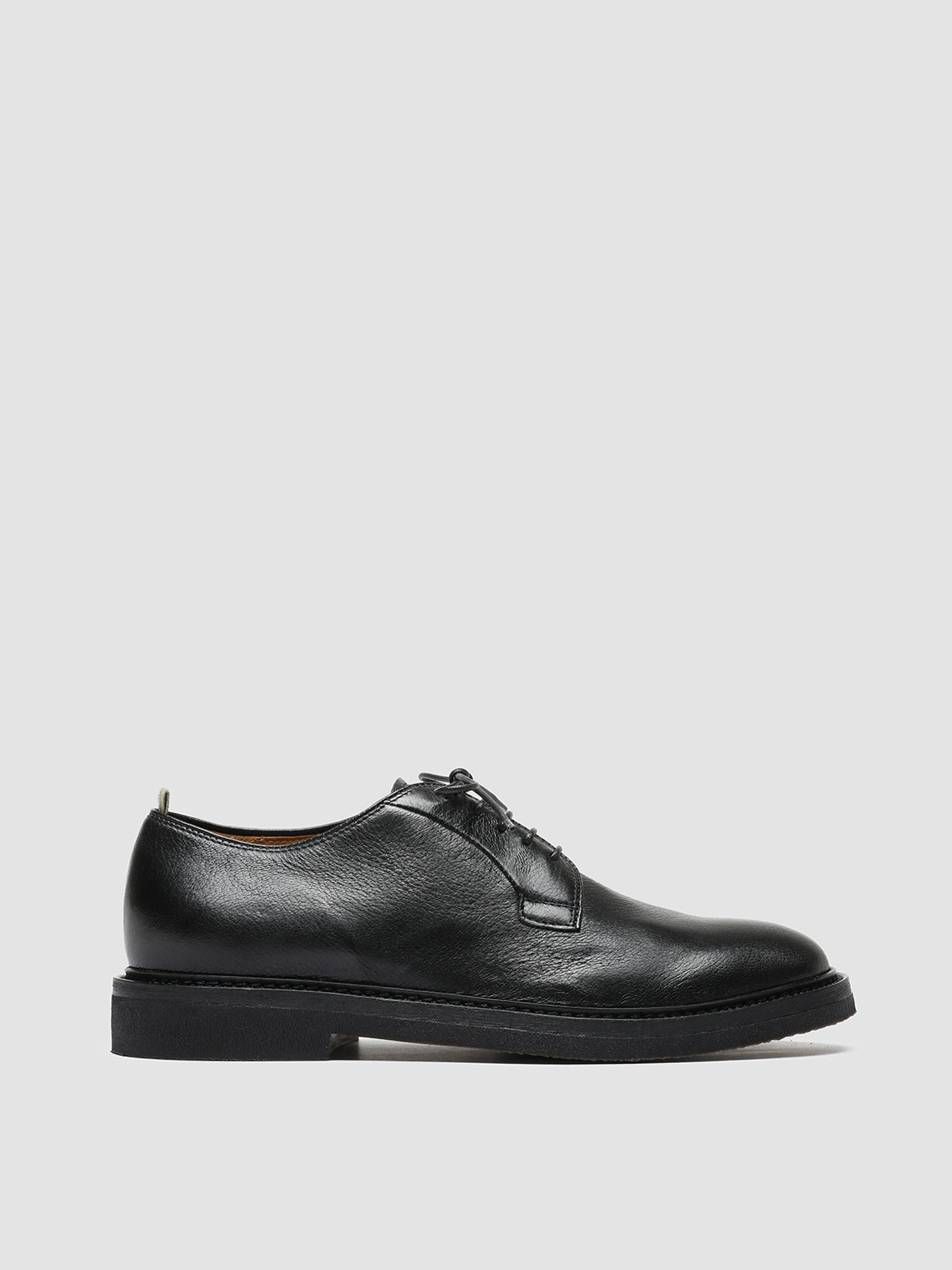 Men's Black Derby Shoes HOPKINS FLEXI 201 – Officine Creative EU