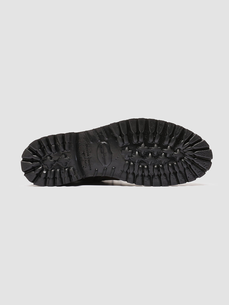 IKONIC 006 Black Leather Zip Boots men Officine Creative - 5