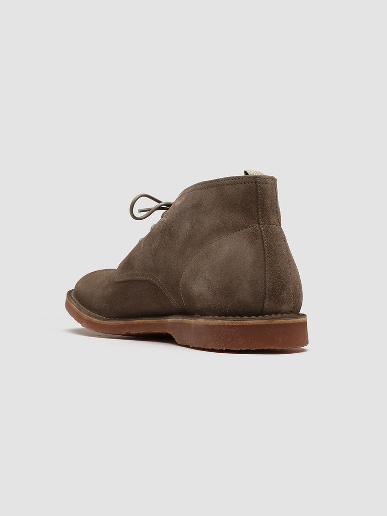 KENT 004 - Taupe Suede Ankle Boots Men Officine Creative - 4