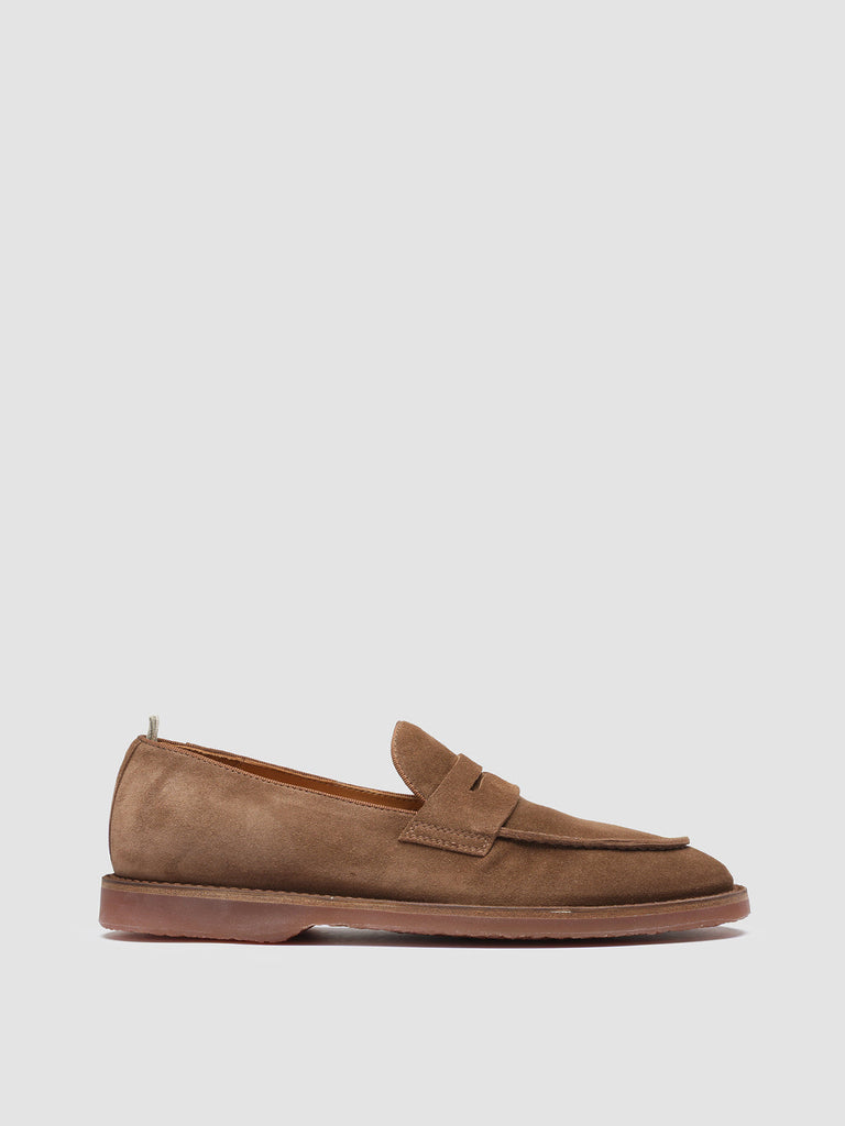 Officine Creative Airto leather loafers - Brown