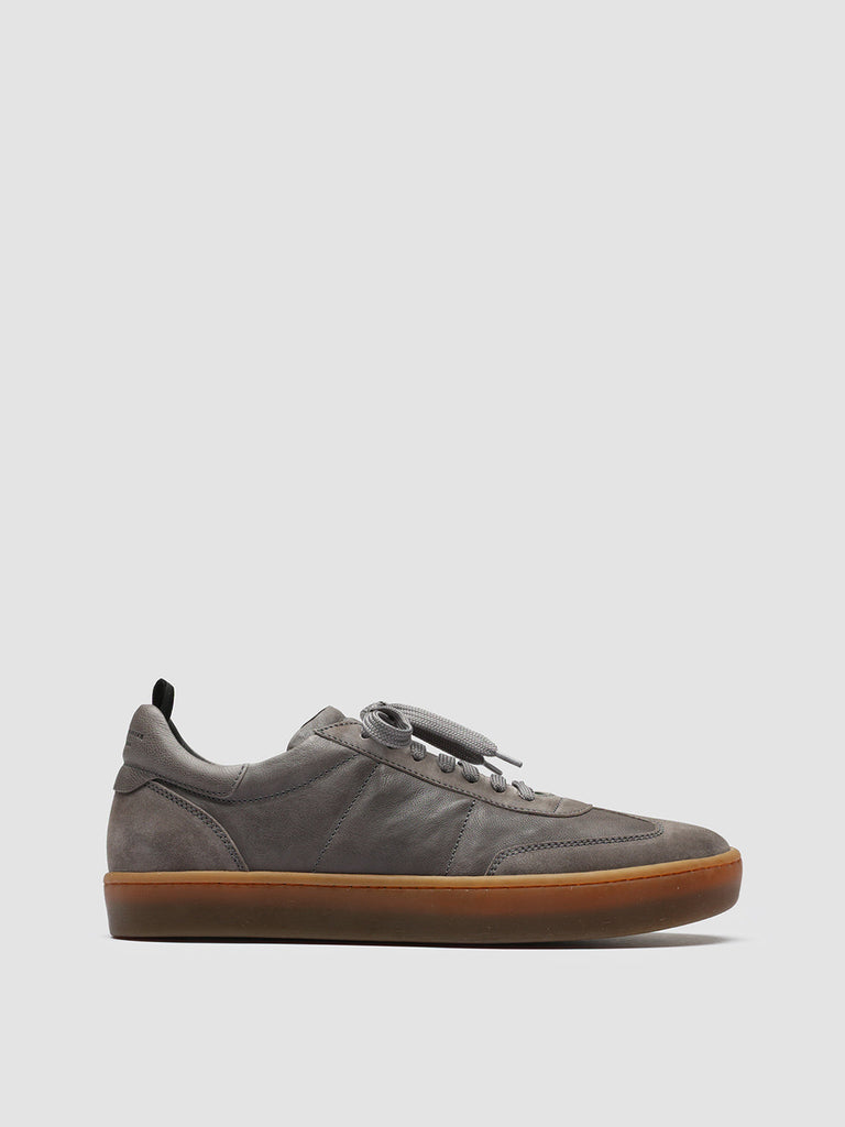 KOMBINED 001 - Grey Leather Sneakers Latex Sole Men Officine Creative - 1