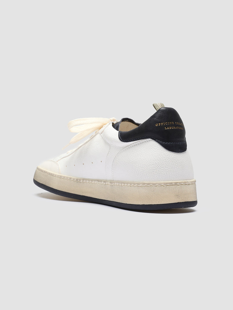 MAGIC 001 - White Leather and Suede Low Top Sneakers men Officine Creative - 4