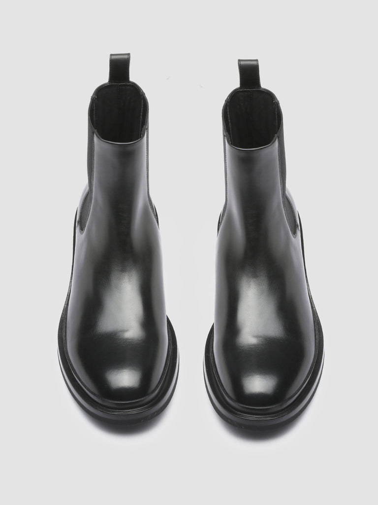 MAJOR 002 - Black Leather Chelsea Boots Men Officine Creative - 2