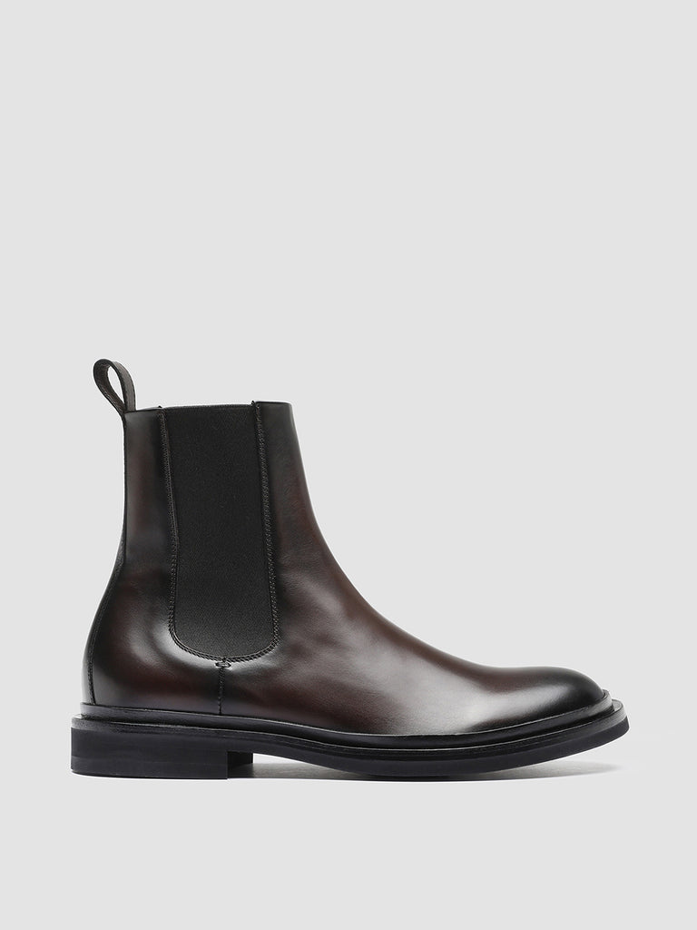 MAJOR 002 - Brown Leather Chelsea Boots men Officine Creative - 1