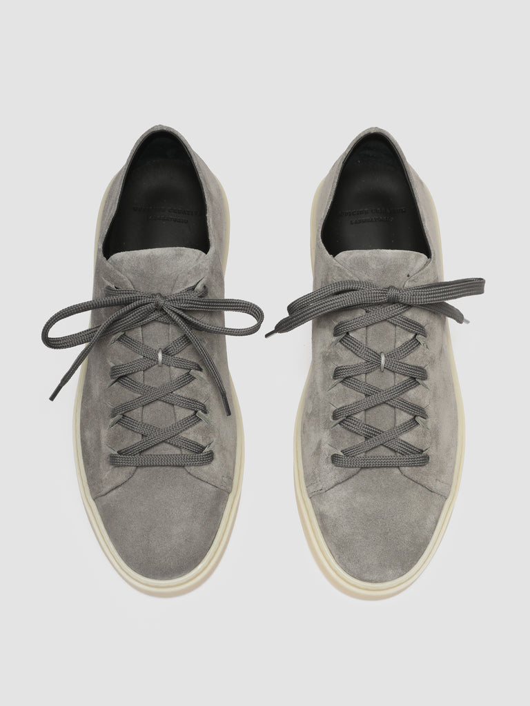 MUSKRAT 009 - Grey Suede Low Top Sneakers men Officine Creative - 2