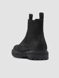 PISTOLS 003 - Black Suede Chelsea Boots Men Officine Creative - 4