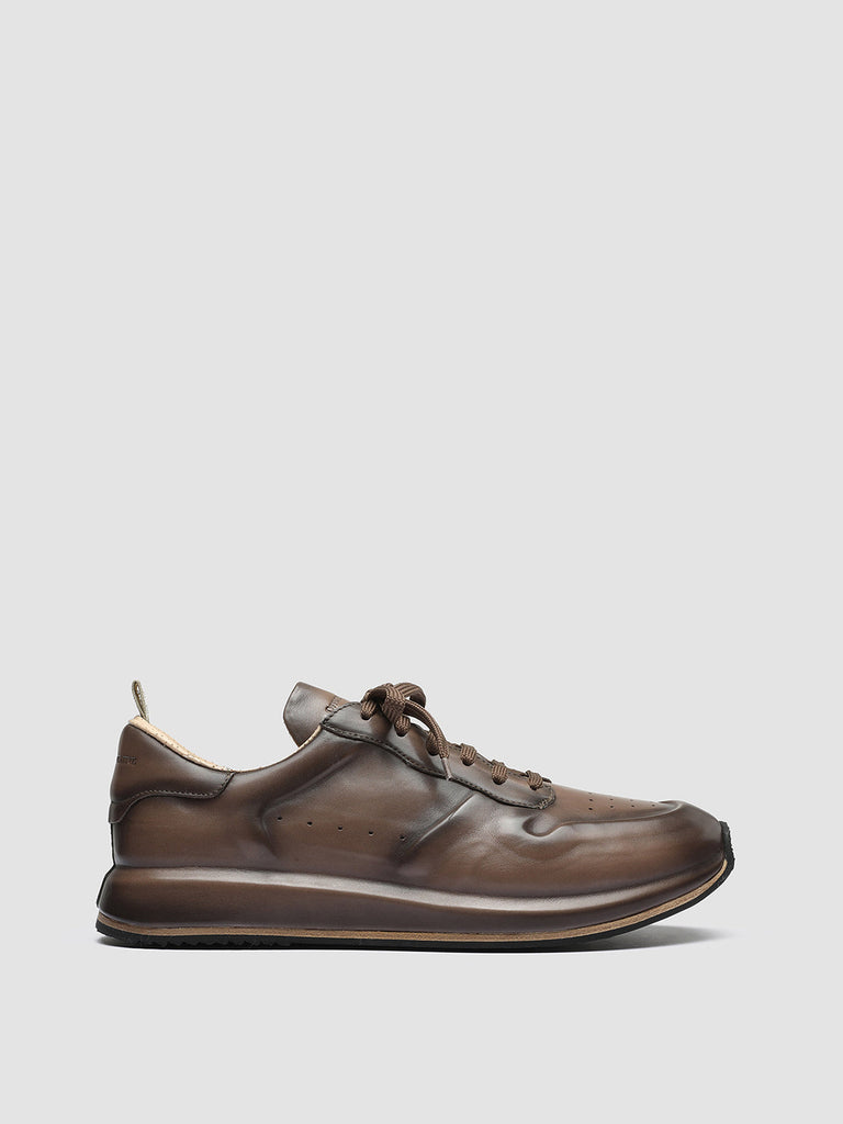 RACE LUX 002 - Taupe Nappa leather sneakers Men Officine Creative - 1
