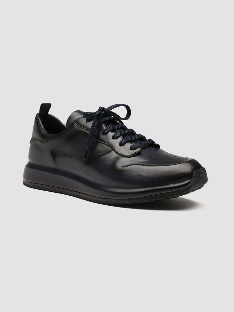 RACE LUX 003 - Blue Nappa Leather Sneakers Men Officine Creative - 3
