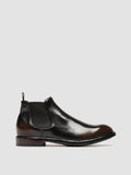 TEMPLE 008 - Brown Leather Chelsea Boots men Officine Creative - 1