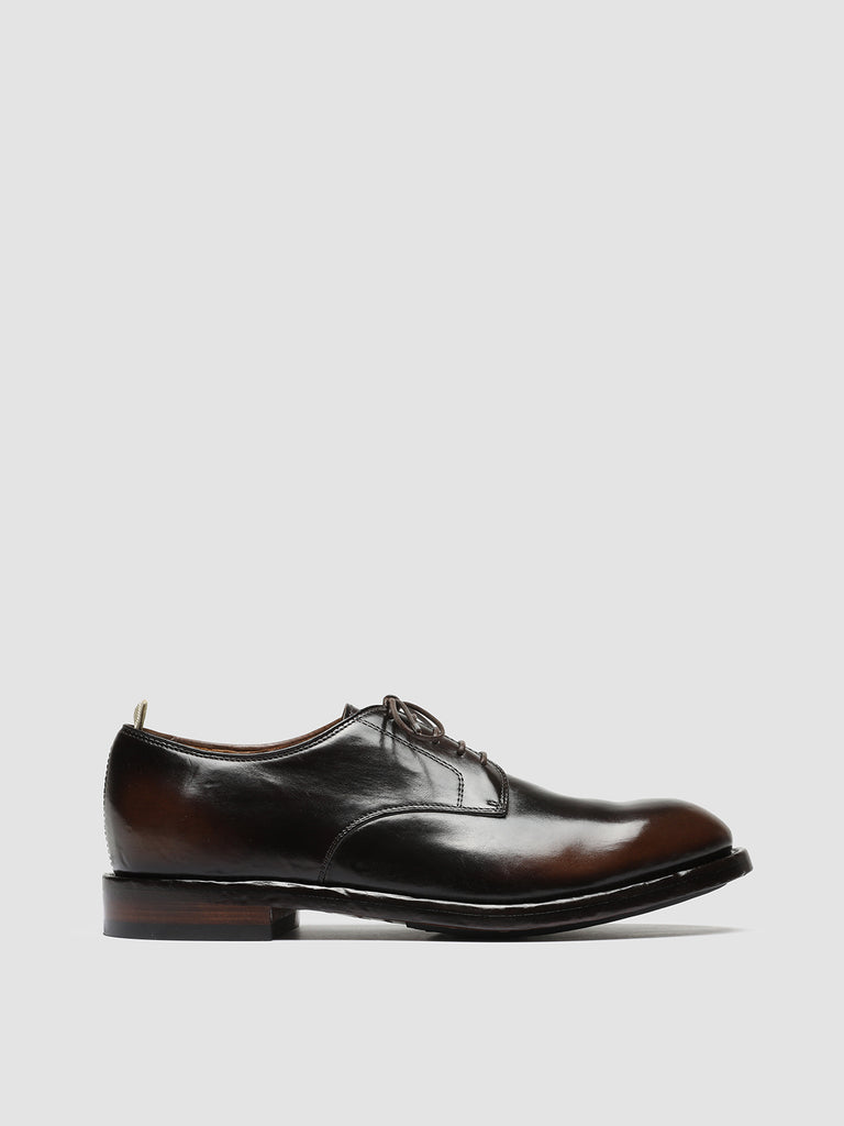 TEMPLE 018 - Brown Leather Derby Shoes men Officine Creative - 1
