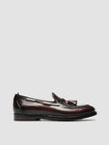 TULANE 001 - Burgundy Leather Tassel Loafers men Officine Creative - 1